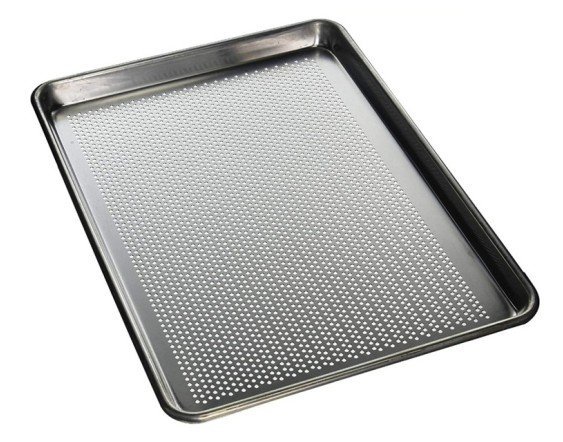 صينية فرن المنيوم مخرم سالي 60*40*2 سم مصري