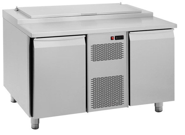 ثلاجة سلط بار ستاليس ستيل 102*70*90 سم