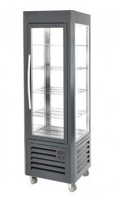 ثلاجة عرض افقي 60 سم اسود ثابت فرنسي ROLLER GRILL