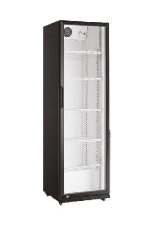 ثلاجة عامودي باب سيكوريت 392 لتر اسود صيني