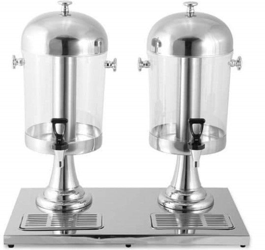 دسبنسر عصير دبل ستاليس ستيل 10*2 لتر