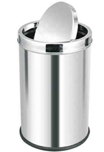 سلة نفايات مروحة ستاليس ستل 8 لتر