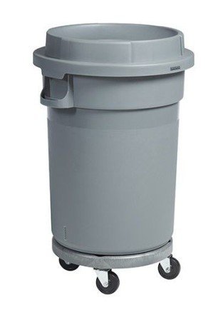 سلة نفايات هاي جين بعجال 80 لتر