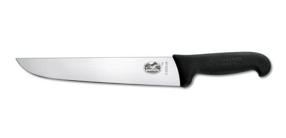 سكين لحام 18 سم يد اسود سويسري VICTORINOX