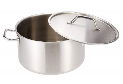 طنجرة ستاليس ستيل 36*22سم 22.4 لتر تركي Kapp