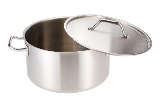 طنجرة ستاليس ستيل 24*15سم 7 لتر  تركي Kapp