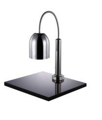 كارفين لمبة مع قاعدة رخام لون رصاصي صيني KARMA