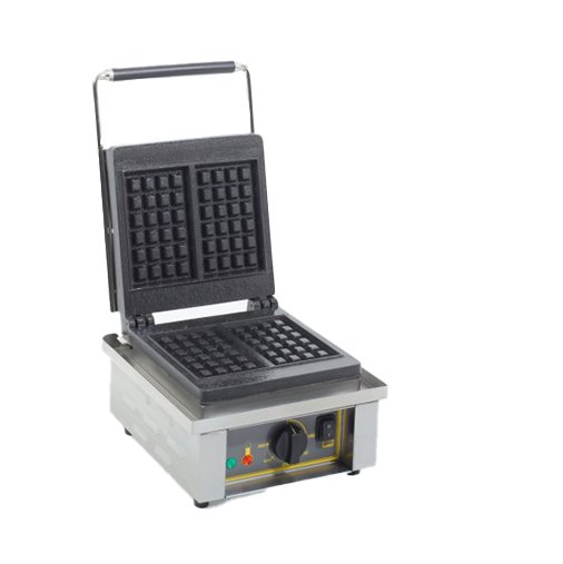 ماكينة وافل مربع ناعم فرنسي ROLLER GRILL