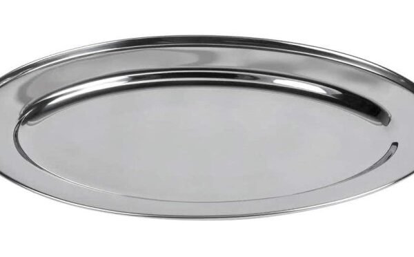 جاط بيضوي ستاليس ستيل 25 سم هندي VINOD