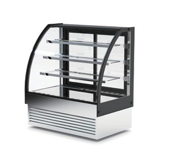 ثلاجة عرض كيك زجاج لف 90 سم صيني HONTHINK